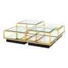Signature Brass Center Table