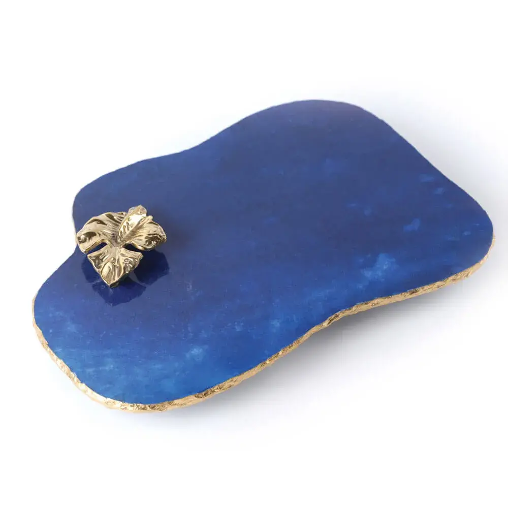 Abstract Sea Marble Tray