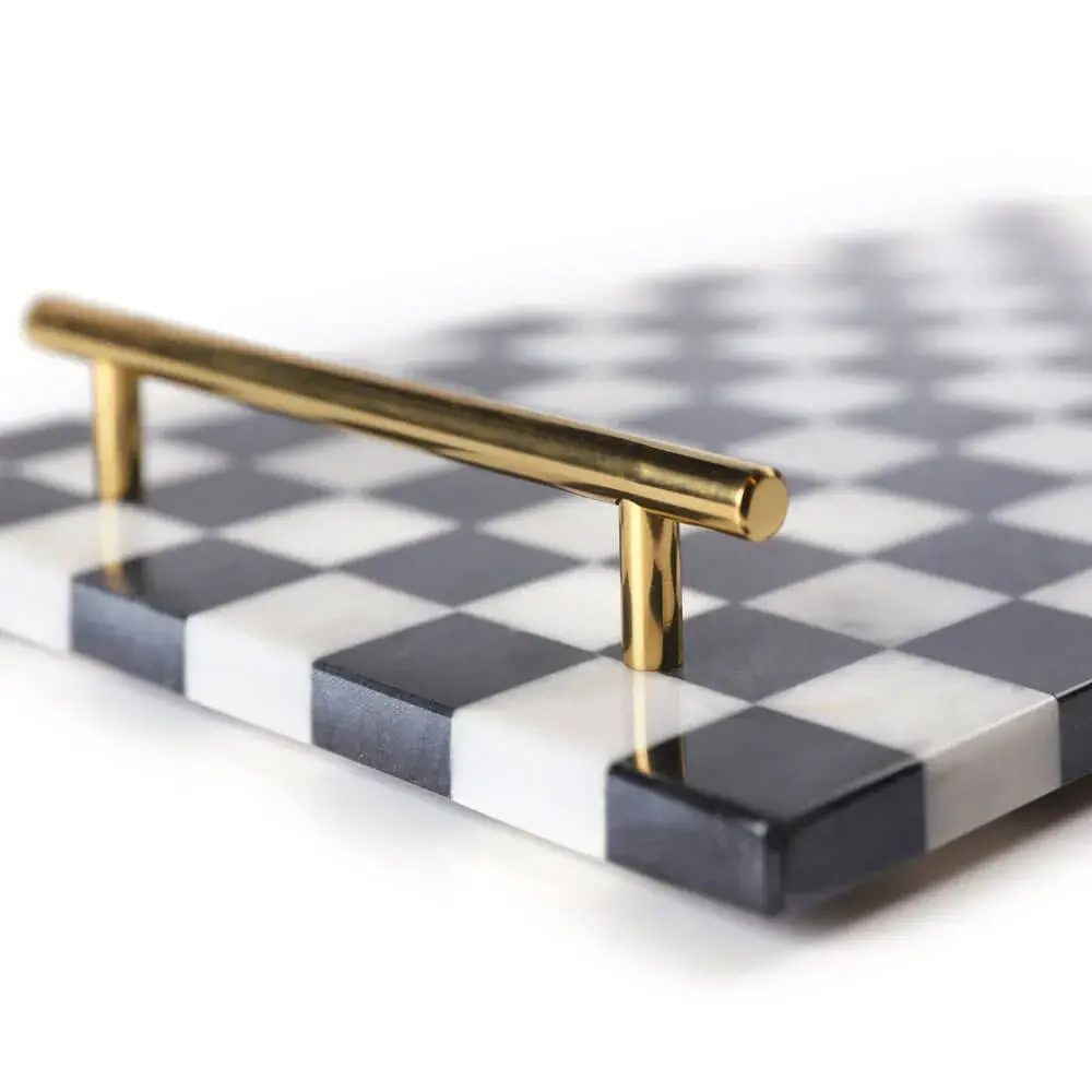 Checkboard Marble Tray - Image 2