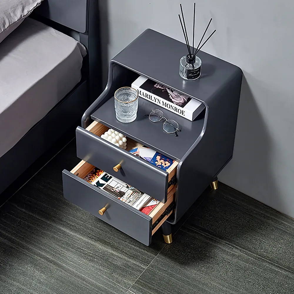Crosby Wooden Nightstand - Image 2