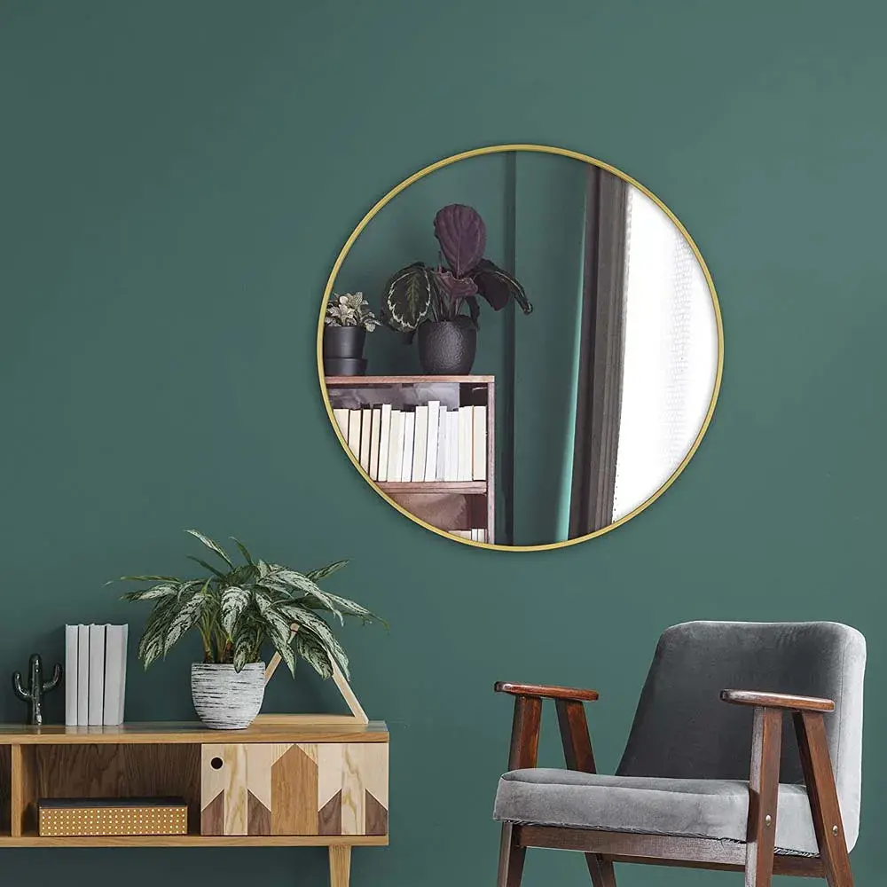 Era Brass Wall Mirror
