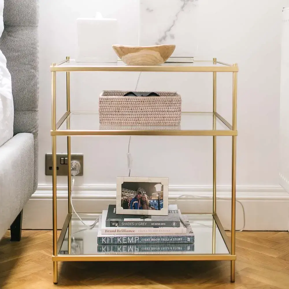 Florin Metal Nightstand - Image 2