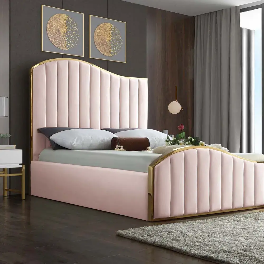 Glamax Velvet Bed - Image 3