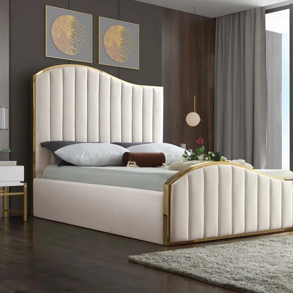 Glamax Velvet Bed - Image 4
