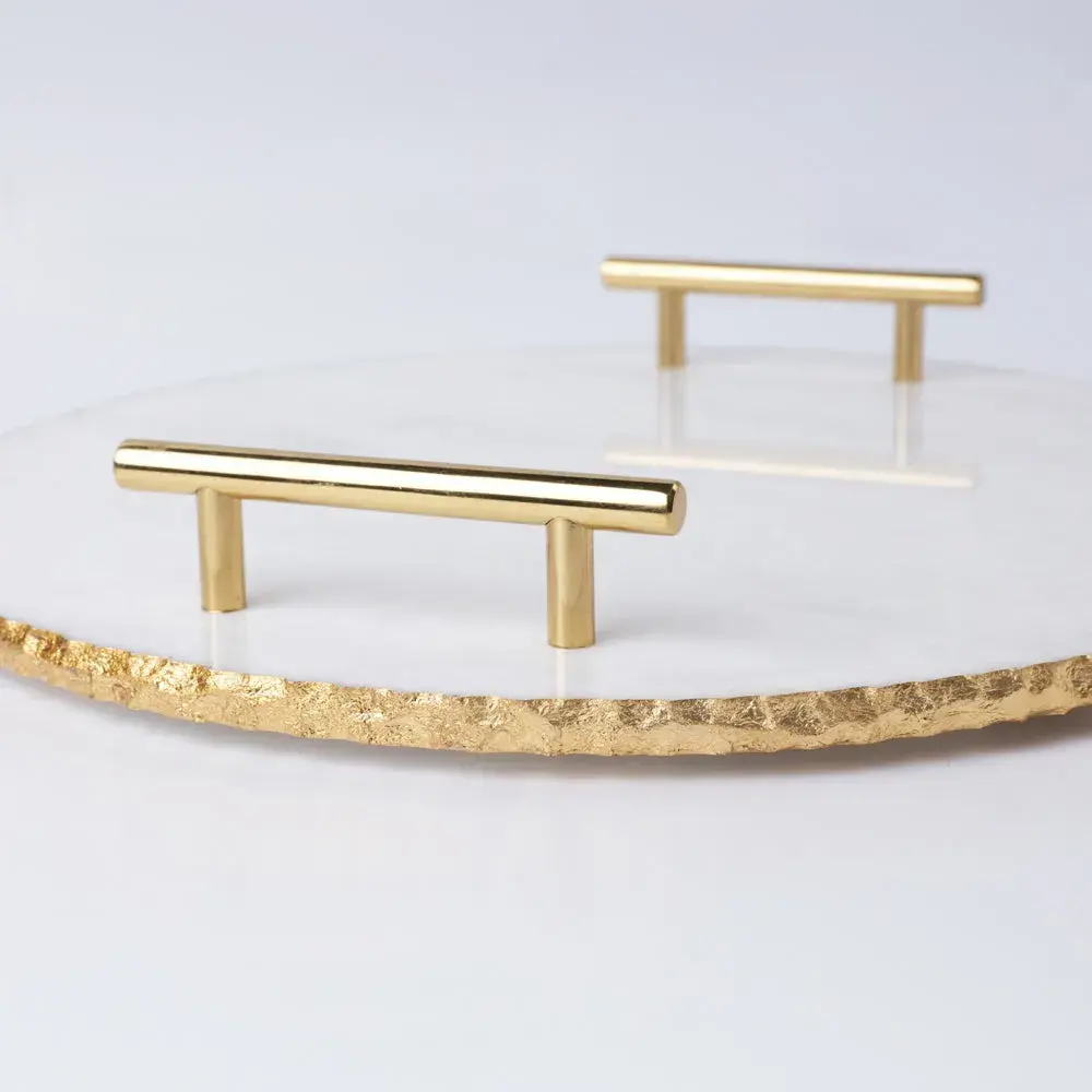 Goldage Round Marble Platter - Image 3