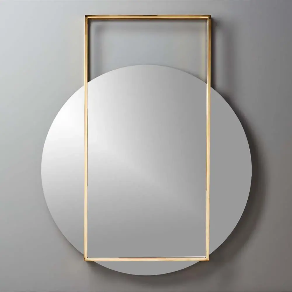 Illusion Brass Wall Mirror - Image 3